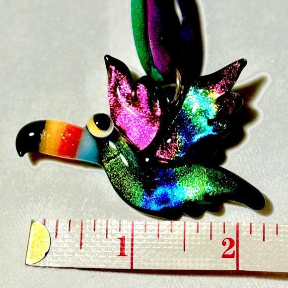 Clear Plastic - Hand Bag w Silver Plastic Handles / FREE GIFT - - Picture 13 of 14